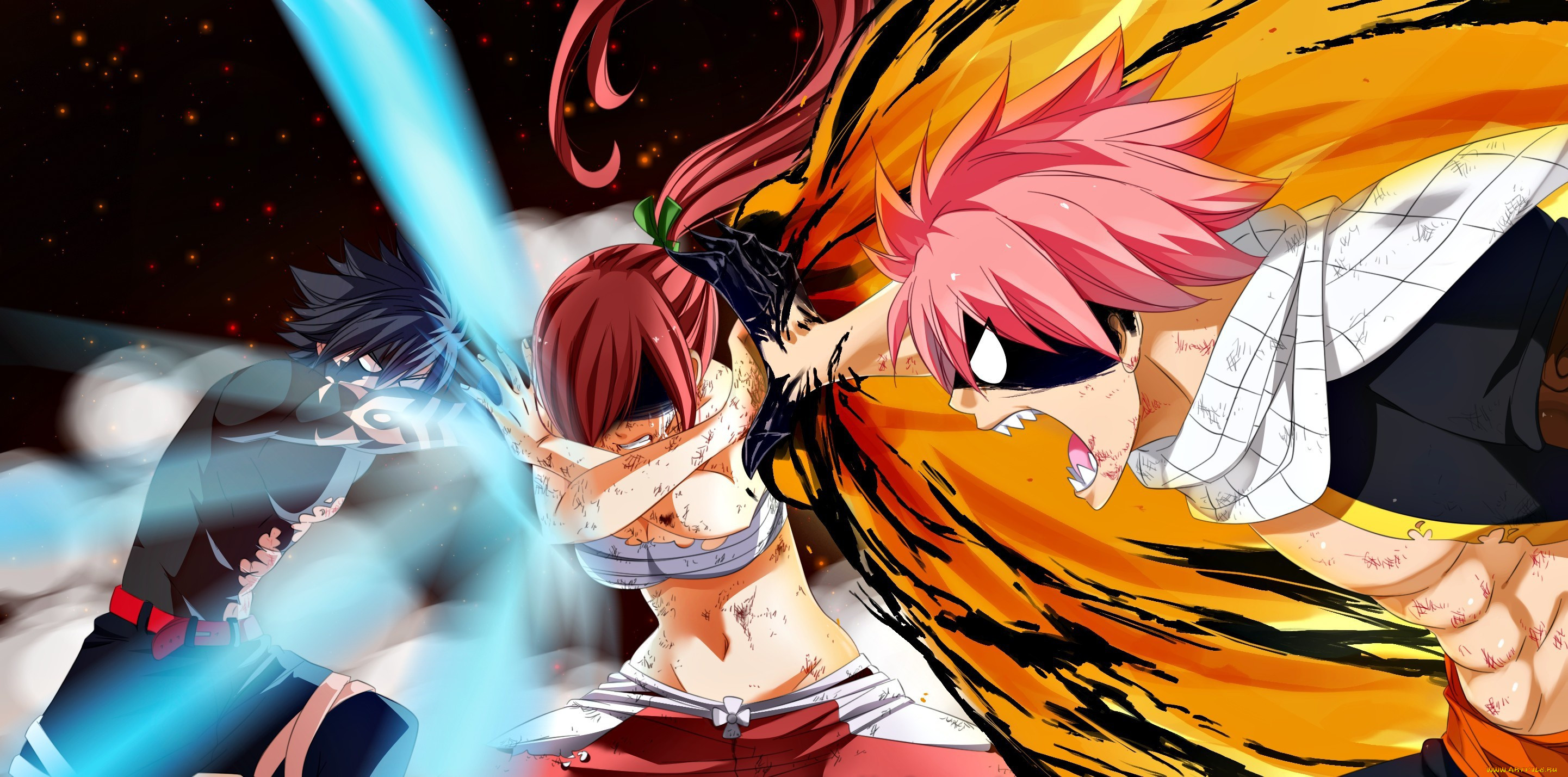 , fairy tail, erza, scarlet, dragon, slayer, fairy, tail